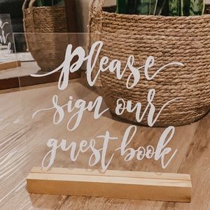 hobby lobby | wedding sign